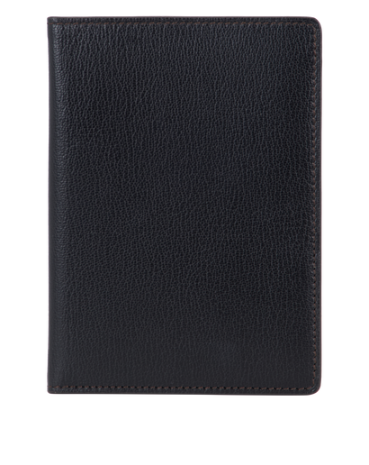 Cartier Passport Holder, &pound;195, Accessories, Black, Leather, Front view